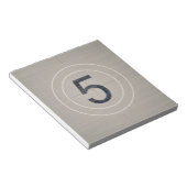 Aftellen verplaatsen notitieblok (Schuin)