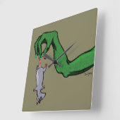 Aftellen Vierkante Klok (Hoek)