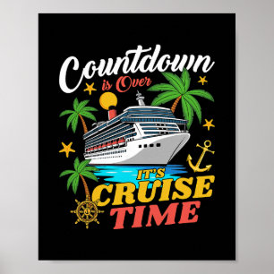 Aftelling Is Voorbij Het Is Cruise Tijd Familie Va Poster