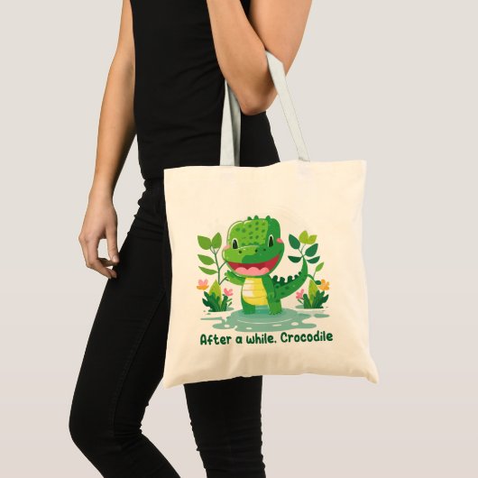 After a while, Crocodile Tote Bag (Voorkant (product))