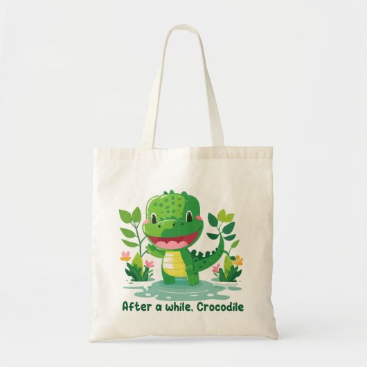 After a while, Crocodile Tote Bag (Voorkant)