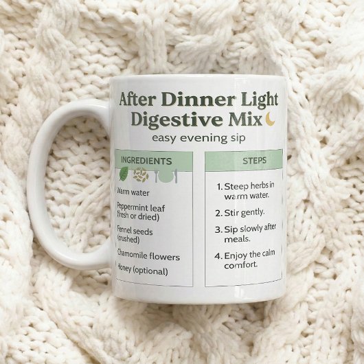 After Dinner Nighttime Tea Ritual Koffiemok