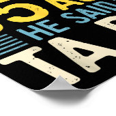 After God Made Me 85 Years Ago He Said Ta Da 85th Poster (Hoek)