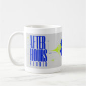 After Hours Studio Grafische Typografie Mok (Links)