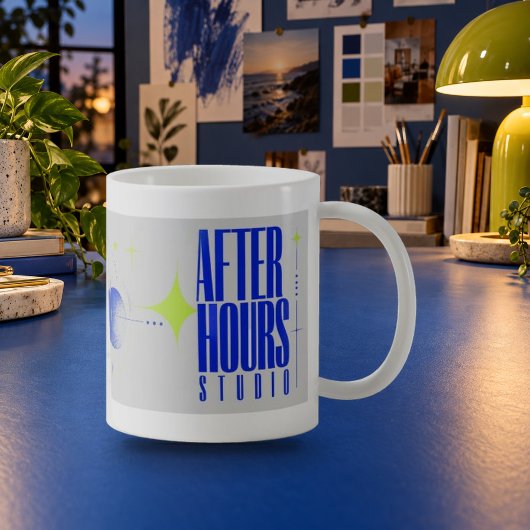 After Hours Studio Grafische Typografie Mok