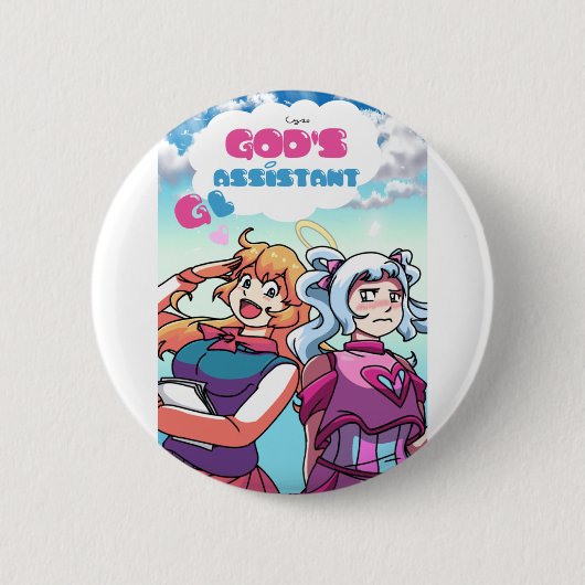 After Life Ronde Button 5,7 Cm (Voorkant)