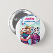 After Life Ronde Button 5,7 Cm (Voorkant /achterkant)