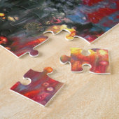 "After Rain Sunset Window", abstract, expression Legpuzzel (Zijkant)