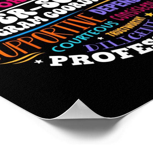 After School Program Coordinator Week Back To Scho Poster (Hoek)