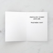After Surgery #1 Get Well Card SD-1 Kaart (Binnen)