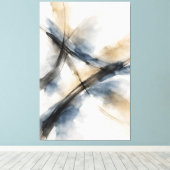 After the Gesture Canvas Afdruk (Insitu (Houten vloer))