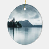 After the rain at Lake Bled Keramisch Ornament (Links)