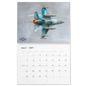 AFTERBURNER! – Amerikaanse militaire jets Kalender (Mar 2027)