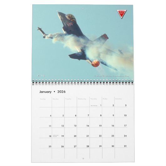 Afterburner - Kalender van Fast Jets! (Jan 2026)
