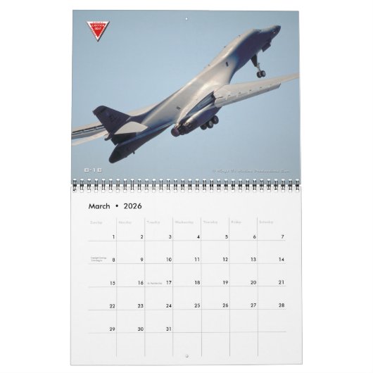 Afterburner - Kalender van Fast Jets! (Mar 2026)