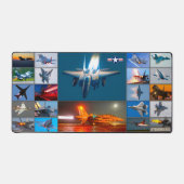 AFTERBURNERS USA! "MONTAGE" BUREAUMAT (Voorkant)