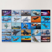 AFTERBURNERS USA! "MONTAGE" LEGPUZZEL (Horizontaal)