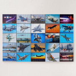 AFTERBURNERS USA! "MONTAGE" LEGPUZZEL