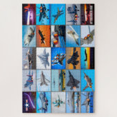 AFTERBURNERS USA! "MONTAGE" LEGPUZZEL (Verticaal)