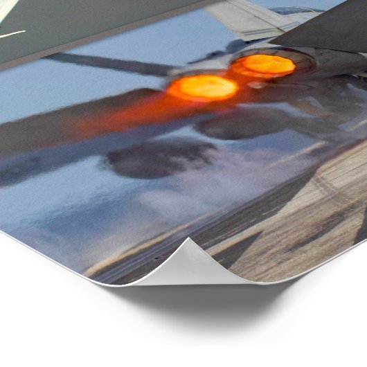 AFTERBURNERS USA! "MONTAGE" POSTER (Hoek)