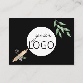 Aftercare Baking Business Logo Storage Visitekaartje