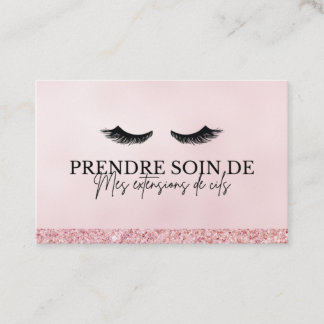 AFTERCARE CILS VISITEKAARTJE