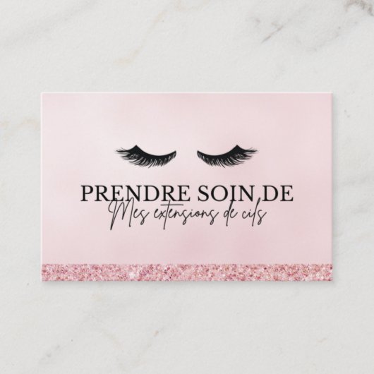 AFTERCARE CILS VISITEKAARTJE (Voorkant)