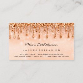 Aftercare instructies Lash Drips Make-up koper Visitekaartje