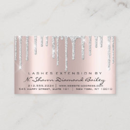Aftercare Instructies Lash Extension Grey Drips Visitekaartje