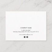 Aftercare instructies voor microblading visitekaartje (Achterkant)