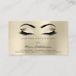 Aftercare Instructions Lashes Champaigne Ivory Visitekaartje