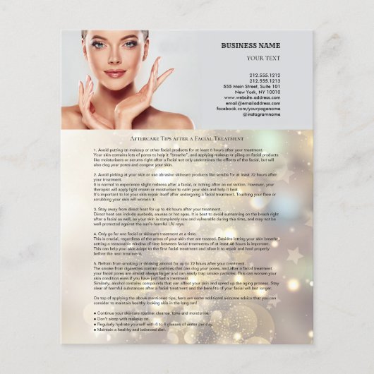 Aftercare Tips na een vruchtbare behandeling van 4 Flyer (Voorkant)