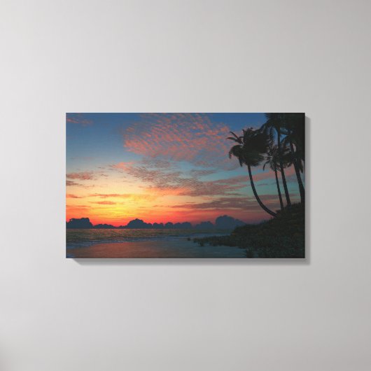 Afterglow Canvas Afdruk (Voorkant)