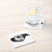 Afterglow Dot Sip — Terriër Kartonnen Onderzetters (Insitu)