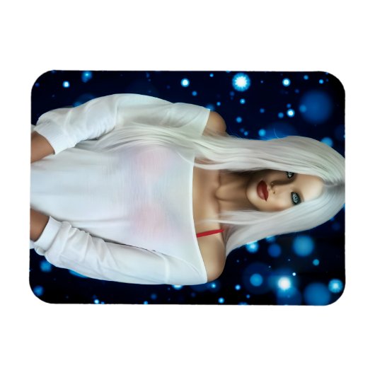 Afterglow flexible photo magnet magneet (Horizontaal)