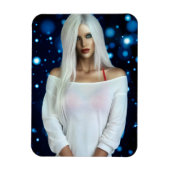 Afterglow flexible photo magnet magneet (Verticaal)