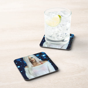 Afterglow harde plastic onderzetters