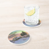 Afterglow-Onderzetter Zandsteen Onderzetter (Zijkant)