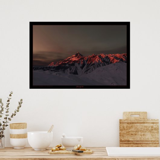 afterglow poster (Keuken)