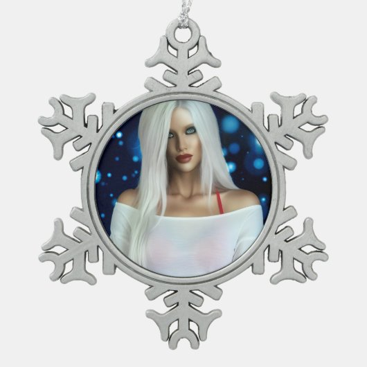 Afterglow sneeuwvlok ornament (Voorkant)