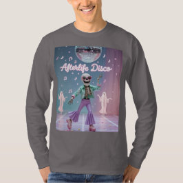 Afterlife Disco – Groovy Skelet Dans in Pastel  T-shirt