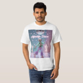 Afterlife Disco – Groovy Skeleton Dance in Pastel  T-shirt (Voorkant volledig)