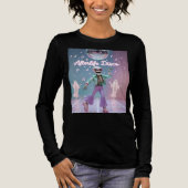 Afterlife Disco – Groovy Skeleton Dance in Pastel  Tri-Blend Shirt (Voorkant)