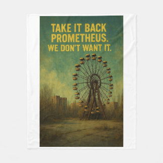 Aftermath of Reactor 4 Fleece Deken