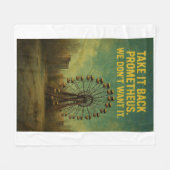 Aftermath of Reactor 4 Fleece Deken (Voorkant (Horizontaal))