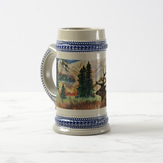 Aftermiddag eenzaamheid Stein Bierpul (Voorkant links)