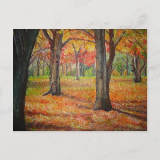 Aftermiddag Garden Briefkaart (Voorkant)