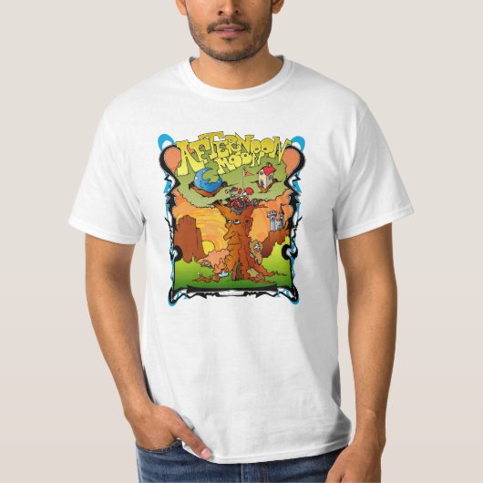 Aftermiddag Moon Jon Griffin T-shirt (Voorkant)