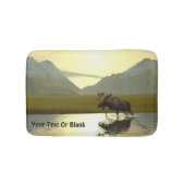 Aftermiddag Moose Badmat (Voorkant)