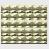 Aftermiddag Moose Cadeaupapier (Vlak)